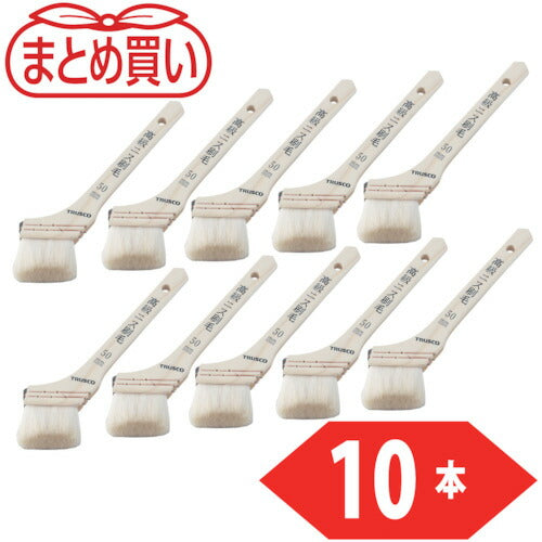 ＴＲＵＳＣＯ　まとめ買い高級ニス刷毛　２０号　５０ｍｍ幅　１０本入り TPB-422-10P