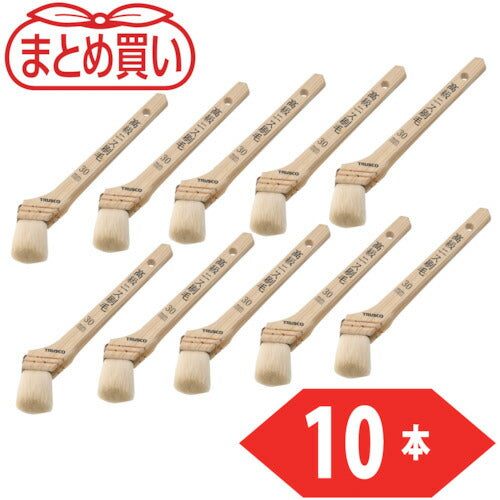 ＴＲＵＳＣＯ　まとめ買い高級ニス刷毛　１０号　３０ｍｍ幅　１０本入り TPB-421-10P