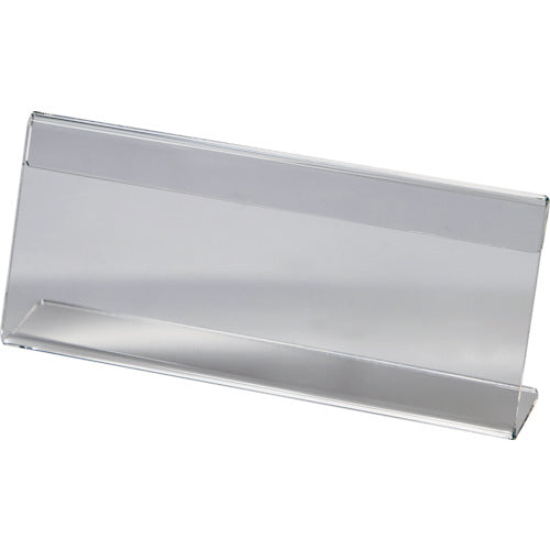 ＴＲＵＳＣＯ　Ｌ型カード立て　片面　６３Ｘ１５０ｍｍ TCTL-6315