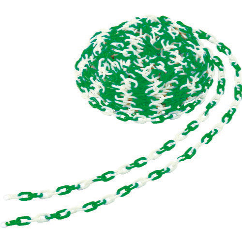 ＴＲＵＳＣＯ　プラチェーン　６ＭＭＸ３０Ｍ　緑／白 TPC-6GW