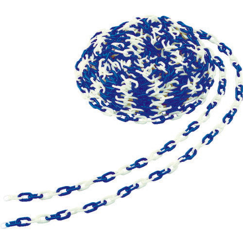 ＴＲＵＳＣＯ　プラチェーン　６ＭＭＸ３０Ｍ　青／白 TPC-6BW