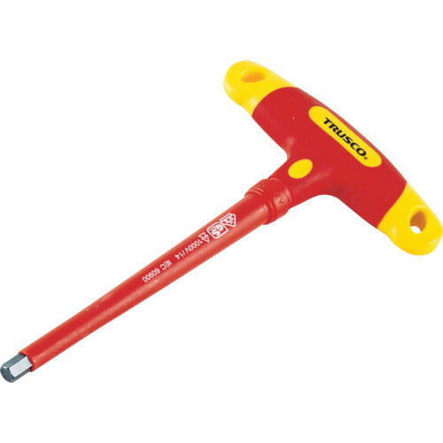 ＴＲＵＳＣＯ 絶縁Ｔ型六角棒レンチ ５．０ｍｍ TZTR-50