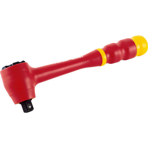ＴＲＵＳＣＯ 絶縁ラチェットハンドル ３／８ TZRH-3