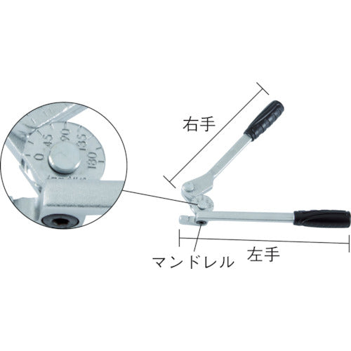 ＴＲＵＳＣＯ チューブベンダー ６ｍｍ用 TTB-6M