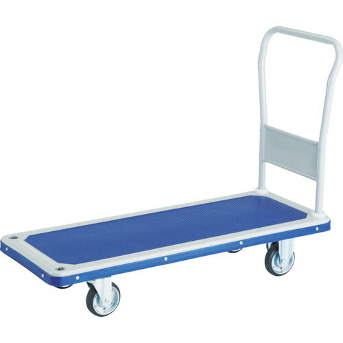 【取寄品】 ＴＲＵＳＣＯ プレス製台車 ドンキーカート 固定式１１９０×４４０ 402N 【送料都度見積】