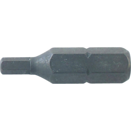 ＴＲＵＳＣＯ　いたずら防止ねじ用ビット　ピン付六角穴　適応Ｍ４ B170-0025