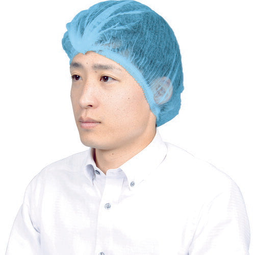 【取寄品】 ＴＲＵＳＣＯ 使い捨てキャップ ブルー （５００枚入） TDC-480B 【送料都度見積】