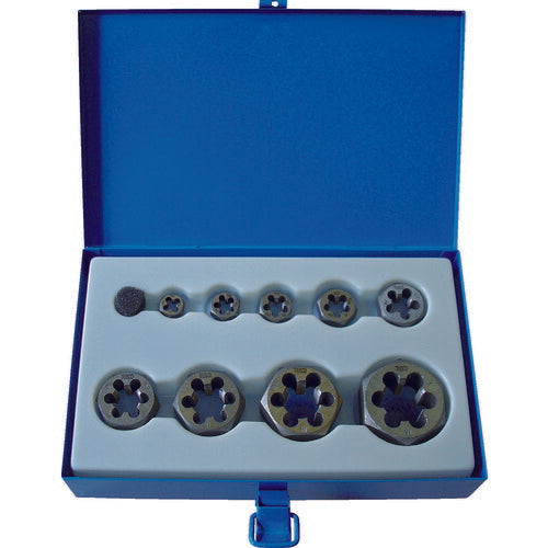 ＴＲＵＳＣＯ 六角サラエナットダイスユニファイ細目ねじセット THD-UNFSET