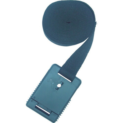 【取寄品】 ＴＲＵＳＣＯ 樹脂バックル付結束ベルト 鍵付Ａタイプ ３８ｍｍ TIB-KLS-MA38 【送料都度見積】