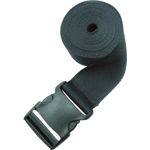 ＴＲＵＳＣＯ　耐衝撃樹脂バックル付結束ベルト　２５ｍｍ TLB-WG-KB25