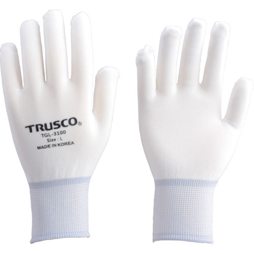 ＴＲＵＳＣＯ　ナイロンインナー手袋（１０双入）　Ｌ TGL-3100-10P-L