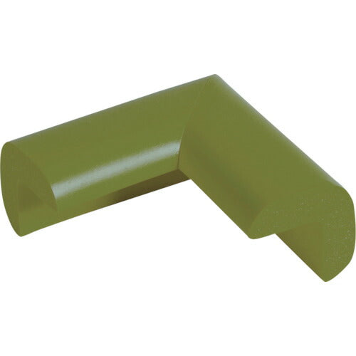 【取寄品】 ＴＲＵＳＣＯ 安心クッション コーナー用 大 ３０個入 オリーブドラブ T30AC-139 【送料都度見積】