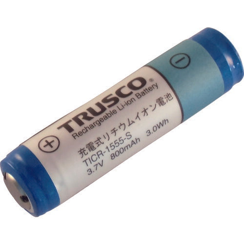 【取寄品】 ＴＲＵＳＣＯ リチウムイオン充電池 TICR-1555-S 【送料都度見積】