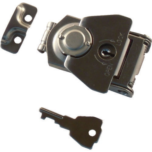 ＴＲＵＳＣＯ　回転ファスナー　鍵付　ＳＵＳ３０４ P-1040