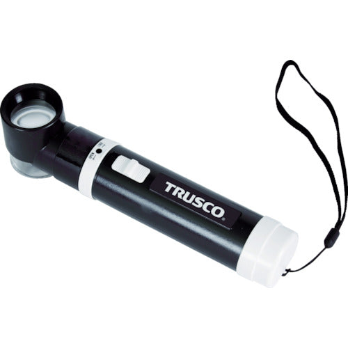 ＴＲＵＳＣＯ ＬＥＤ付きスケールルーペ １５倍 TL-15KLED