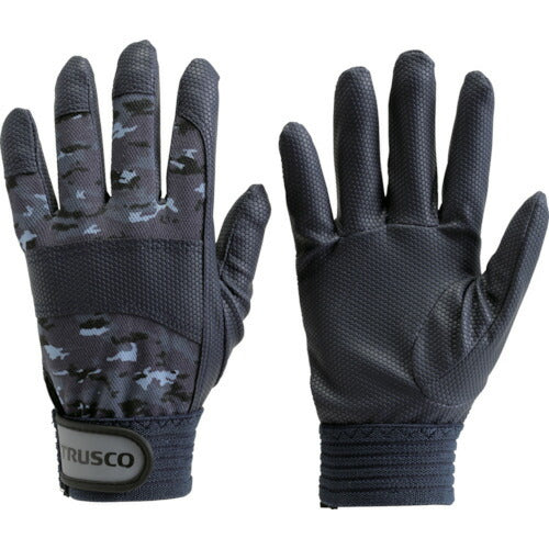ＴＲＵＳＣＯ　ＰＵ迷彩手袋　ブルー　Ｍ TPU-CMB-M