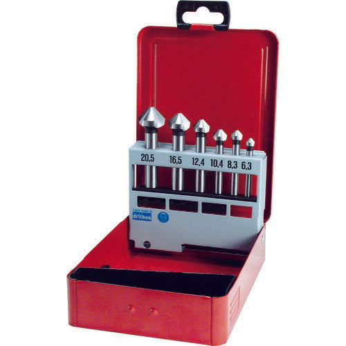 ＴＲＵＳＣＯ カウンターシンクセット ハイス ６本組 TCSHS