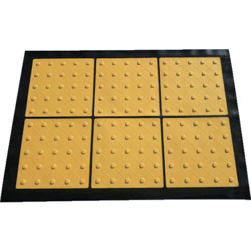 ＴＲＵＳＣＯ 折り畳み式点字マット ３００角ポイントタイプ TTMP-300