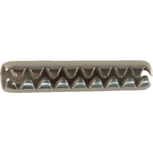 ＴＲＵＳＣＯ　波形スプリングロールピン　ステンレス　５×３０　４０本入 B16-0530