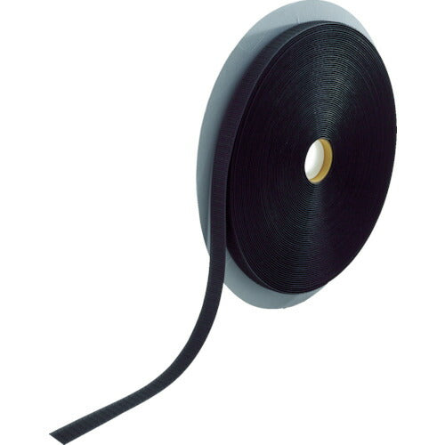 ＴＲＵＳＣＯ　マジックテープ　縫製用Ａ側　１６ｍｍ×２５ｍ　黒 TMAH-1625-BK