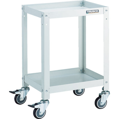 ＴＲＵＳＣＯ　ツールワゴン　ラビットワゴン　４００Ｘ３５０　ウレタン車輪　ホワイト RBW-642U W