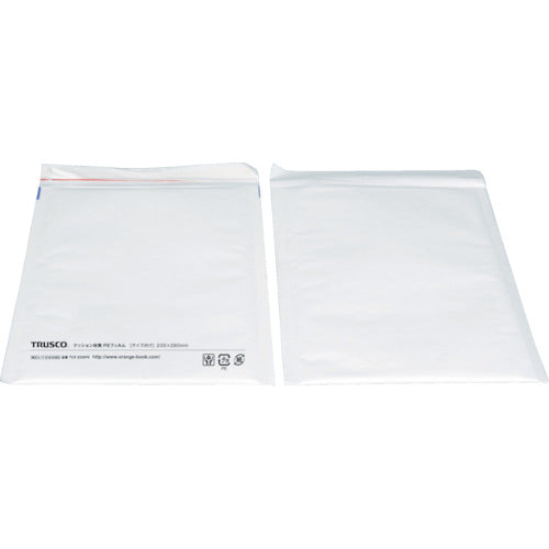 【取寄品】 ＴＲＵＳＣＯ クッション封筒 ＰＥフィルム ２４０×３３０ｍｍ １０枚入パック TCF-240PE 【送料都度見積】