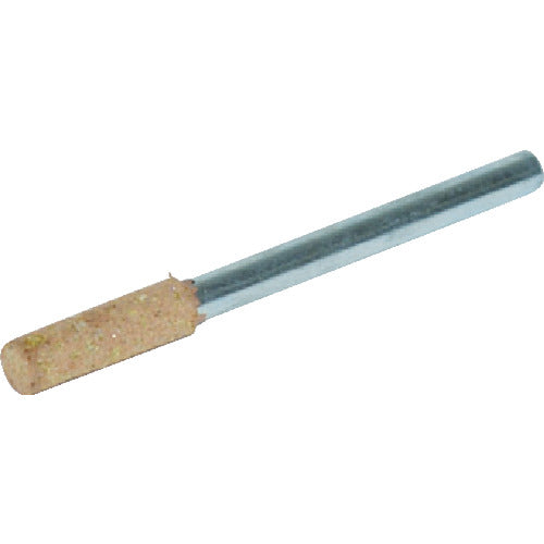 ＴＲＵＳＣＯ　ステンチタン焼入鋼用超高耐久ゴム軸付砥石Φ１０幅２０軸３　＃８０ LCH810C