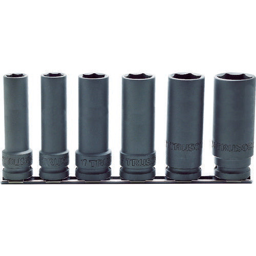 ＴＲＵＳＣＯ　インパクト用超ロングソケットセット　長さ１００ｍｍ T4-6SL-100-SET