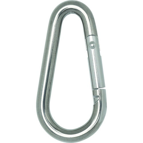ＴＲＵＳＣＯ　国産ステンレスカラビナハーケン　ＮＳ型　１０Ｘ１１０ｍｍ TSKH-10NS