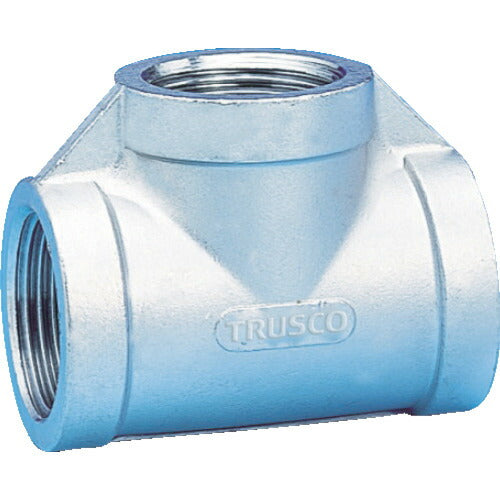 ＴＲＵＳＣＯ ねじ込み管継手 ＳＵＳ チーズ ２０Ａ TTL-20A