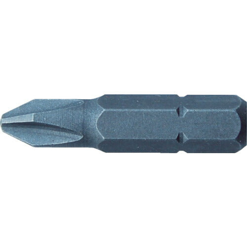 ＴＲＵＳＣＯ ミニインパクトドライバー用ビット ＋２Ｘ６５ ６．３５ｍｍ六角軸 TMID-2-65