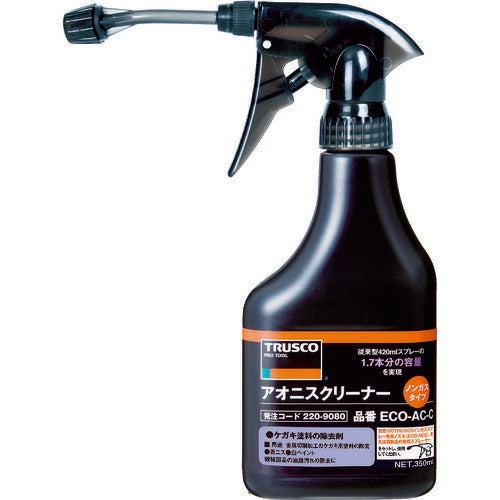ＴＲＵＳＣＯ　αアオニスノンガスクリーナー　ノズル付　３５０ｍｌ ECO-AC-S