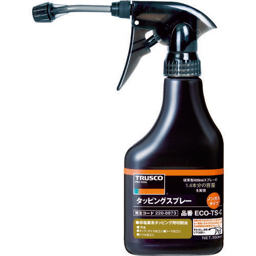ＴＲＵＳＣＯ　αタッピングスプレー　難削材用　ノズル付　３５０ｍｌ ECO-TS-S