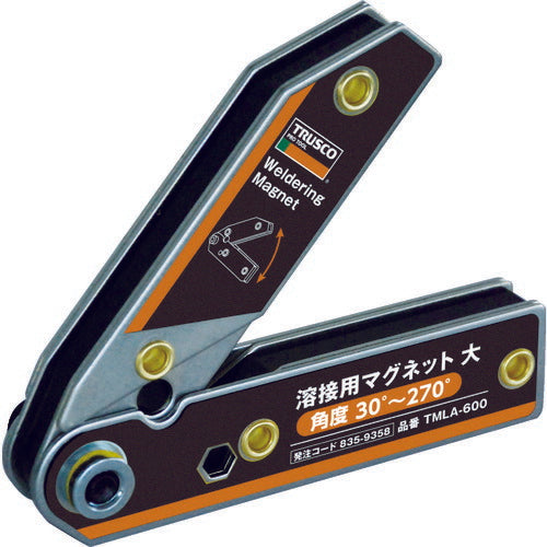 ＴＲＵＳＣＯ 溶接用マグネット 大 角度３０度～２７０度 TMLA-600