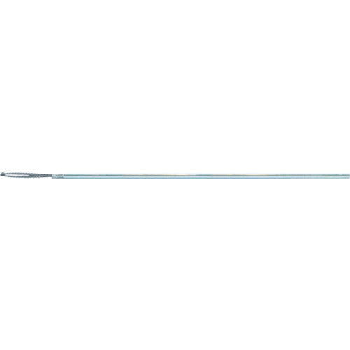 ＴＲＵＳＣＯ　軸付バリ取り先端工具　バリーマー　止まり穴用２５０ｍｍ　Φ３ TBTM-250-3