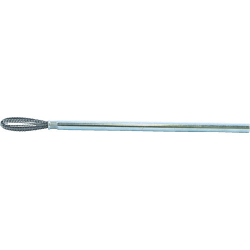 ＴＲＵＳＣＯ　軸付バリ取り先端工具　バリーマー　交差穴用１５０ｍｍ　Φ８ TBKM-150-8