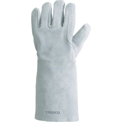 ＴＲＵＳＣＯ　ケブラー（Ｒ）糸使用溶接手袋　５本指　左手のみ　裏綿付 KEVY-T5-LT