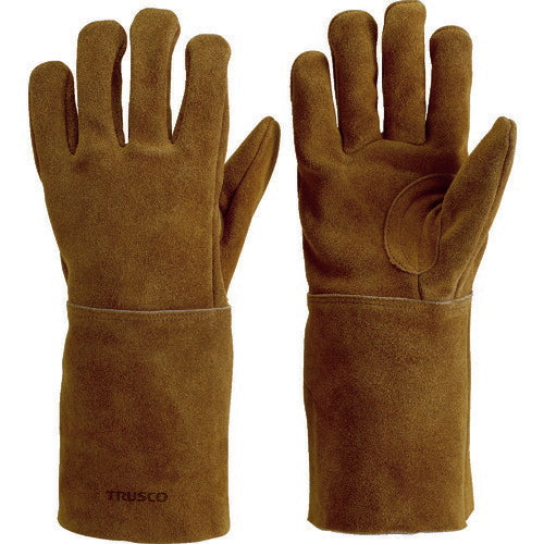 ＴＲＵＳＣＯ　オイル加工革５本指溶接手袋　裏綿付 TOY-T5