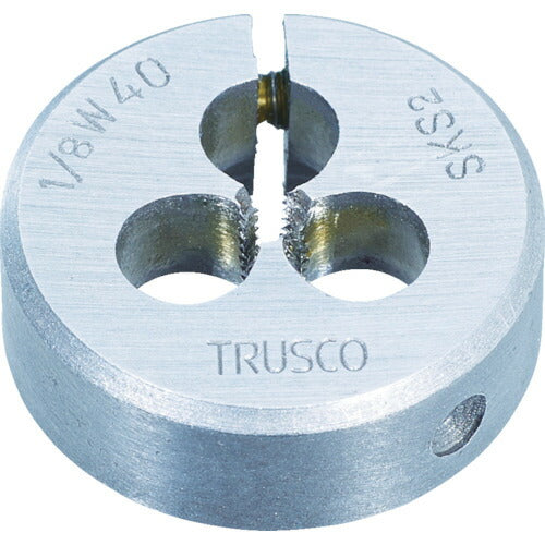 ＴＲＵＳＣＯ 丸ダイス ＳＫＳ ウィット ５０径 １Ｗ８ T50D-1W8