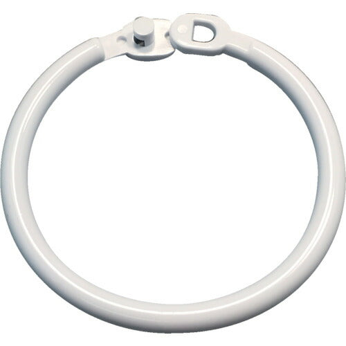ＴＲＵＳＣＯ　樹脂製カードリング　５．０ｍｍＸΦ５０ｍｍ　１０個入 TKRJ-50