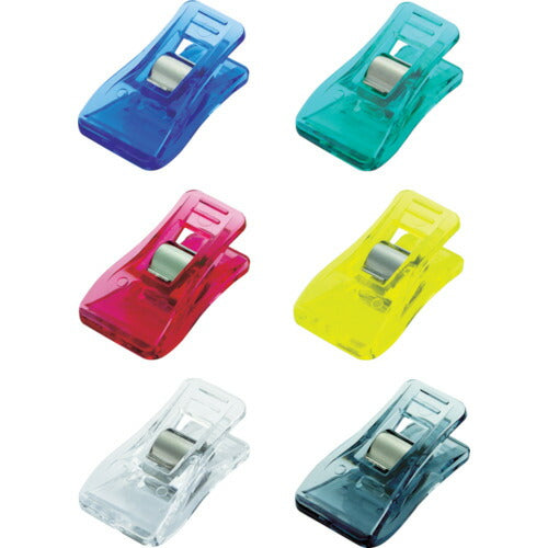 ＴＲＵＳＣＯ　スタンドクリップ　６色セット　３０個入 TSG30-SET