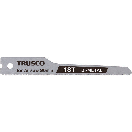 ＴＲＵＳＣＯ　バイメタル製エアソー替刃　９０ｍｍＸ１８山　１０枚入 TAB-18-10P