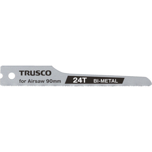ＴＲＵＳＣＯ　バイメタル製エアソー替刃　９０ｍｍＸ２４山　１０枚入 TAB-24-10P