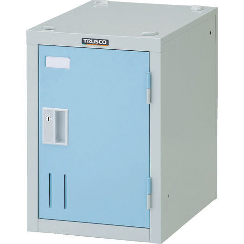 ＴＲＵＳＣＯ　ミニロッカー　１人用　ブルー　シリンダ錠式 SHW1A-LB