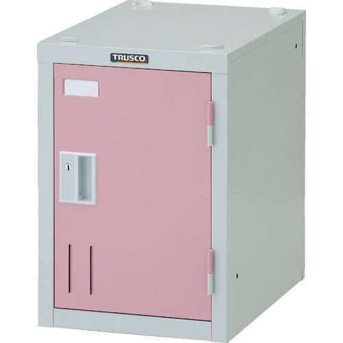 ＴＲＵＳＣＯ　ミニロッカー　１人用　ピンク　シリンダ錠式 SHW1A-P