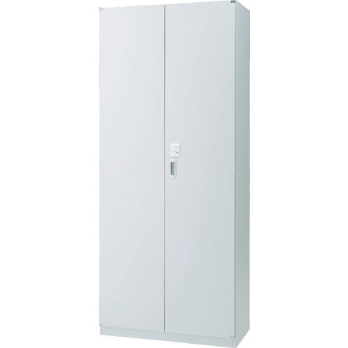 ＴＲＵＳＣＯ ユニット型壁面書庫 両開き 下置き専用 Ｈ２１６０ アジャスター付 ダイヤル錠 ホワイト UHW-21BD