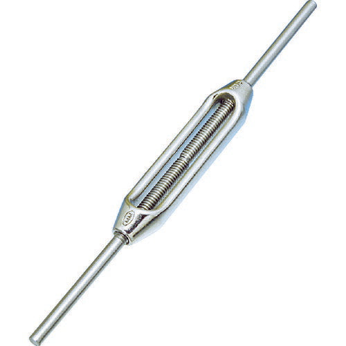 ＴＲＵＳＣＯ ステン枠式ターンバックル両端ストレート規格Ｍ－３ TTB-3SS
