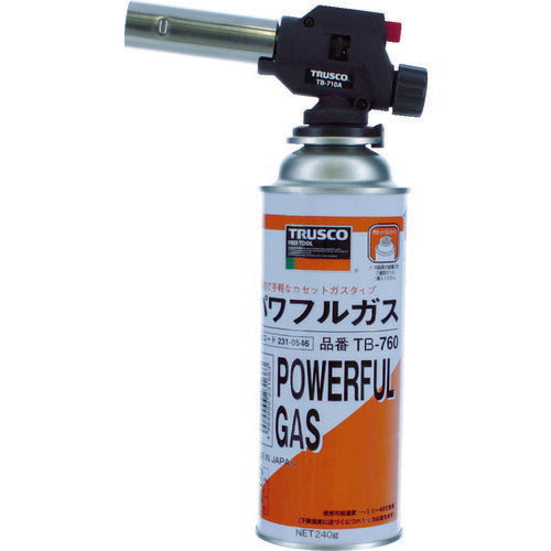 ＴＲＵＳＣＯ パワフルトーチ カセットガスタイプ TB-710A