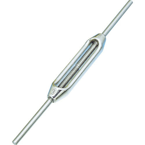 ＴＲＵＳＣＯ ステン枠式ターンバックル両端ストレート規格Ｍ－４ TTB-4SS