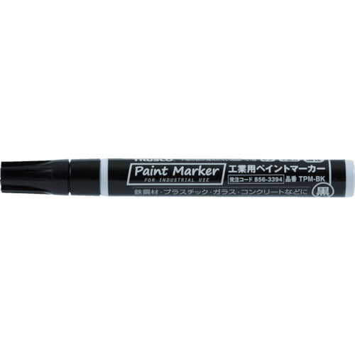 ＴＲＵＳＣＯ　工業用ペイントマーカー油性中字　黒 TPM-BK